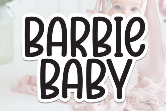 Adding Playful Polished Headlines with Barbie Baby Font