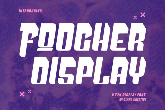 Foocher: A Font for Creating Eye-Catching Editorial Moments
