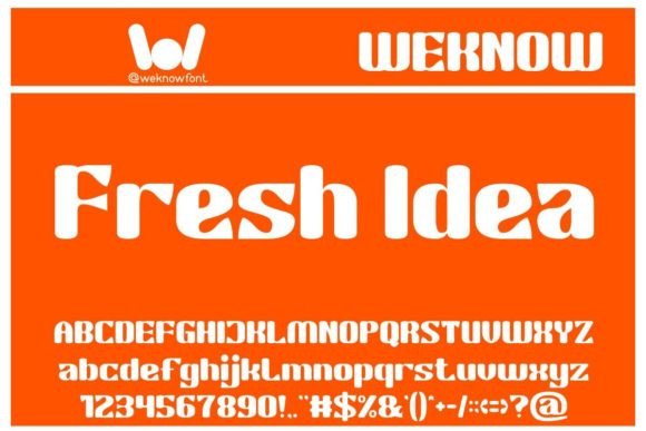 Fresh Idea is a Font That Makes Your Brand Look Fresh