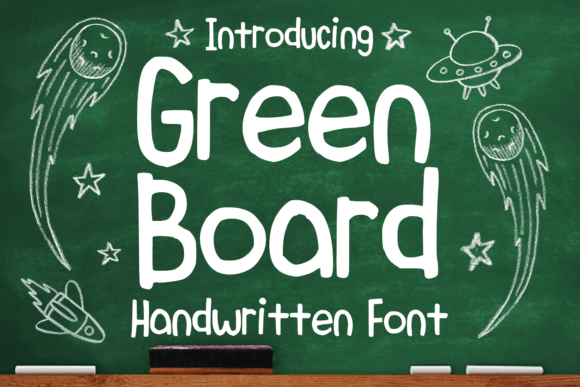Green Board Font: A Display Font That Makes Your Business Feel Premium