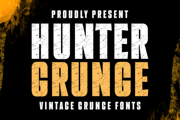 Hunter Grunge: A Display Font for Authentic Digital Brands
