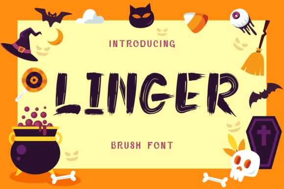 Linger Brush Font: A Creative Crafters Guide to Textured Typography