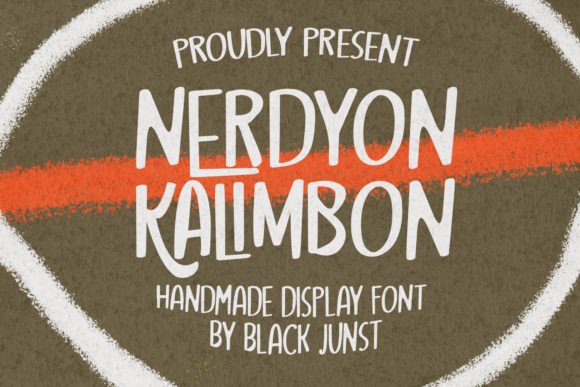 Nerdyon Kalimbon: A Whimsical Display Font for Crafters