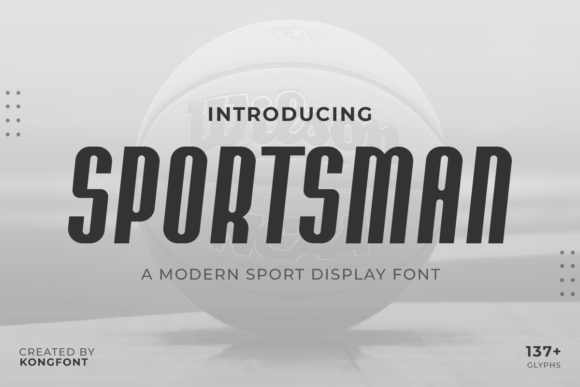 Sportsman: The Athletic Display Font for Dynamic Web Design