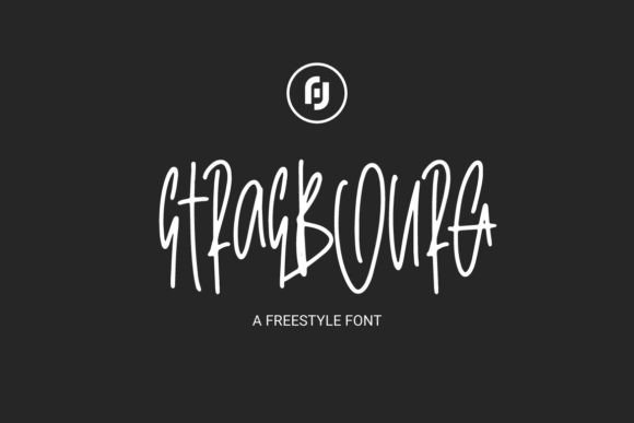 Strasbourg: A Raw Display Font That Rewrites Campaign Energy