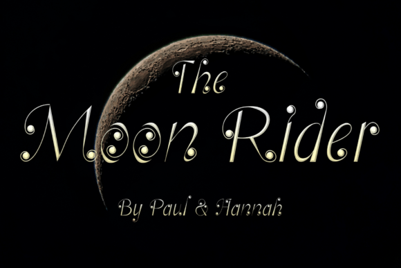 The Moon Rider: A Display Font for Digital Creativity
