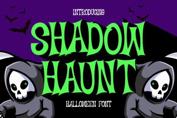 The Shadow Haunt Font for Marketing and Design Campaigns