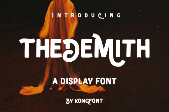 Thedemith Font: A Bold Modern Typeface for Editorial Impact