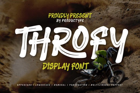 Throfy: The Bold Display Font for Maximum Digital Impact