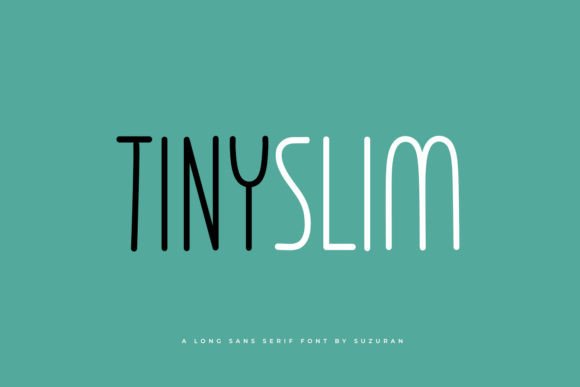 Tinyslim: A Display Font for Campaigns That Demand Clarity