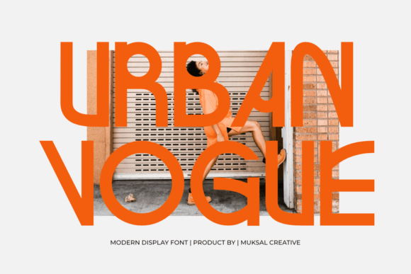 Urban Vogue: A Modern Sans-Serif Typeface for Campaigns